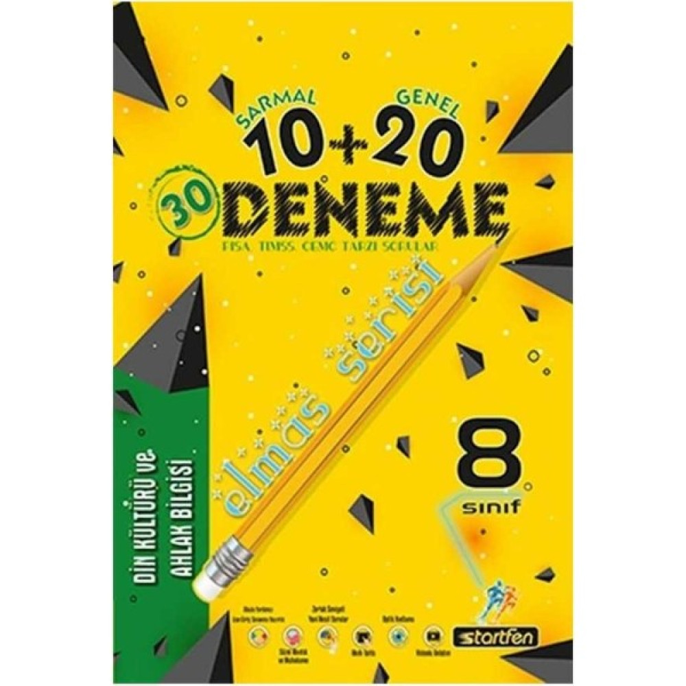 Startfen Yayınları 8. Sınıf Din Kültürü Deneme Sınavı 30'lu Kaynak Kitapları Fiyatı