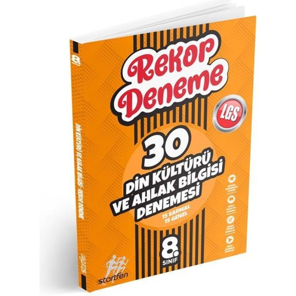 Startfen Yayınları 8. Sınıf Din Kültürü ve Ahlak Bilgisi Rekor Deneme Tüm Dersler Fiyatı