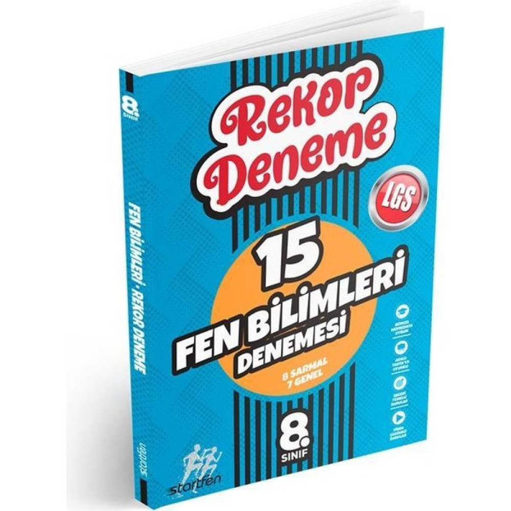 Startfen Yayınları 8. Sınıf Fen Bilimleri Rekor Deneme Tüm Dersler Fiyatı