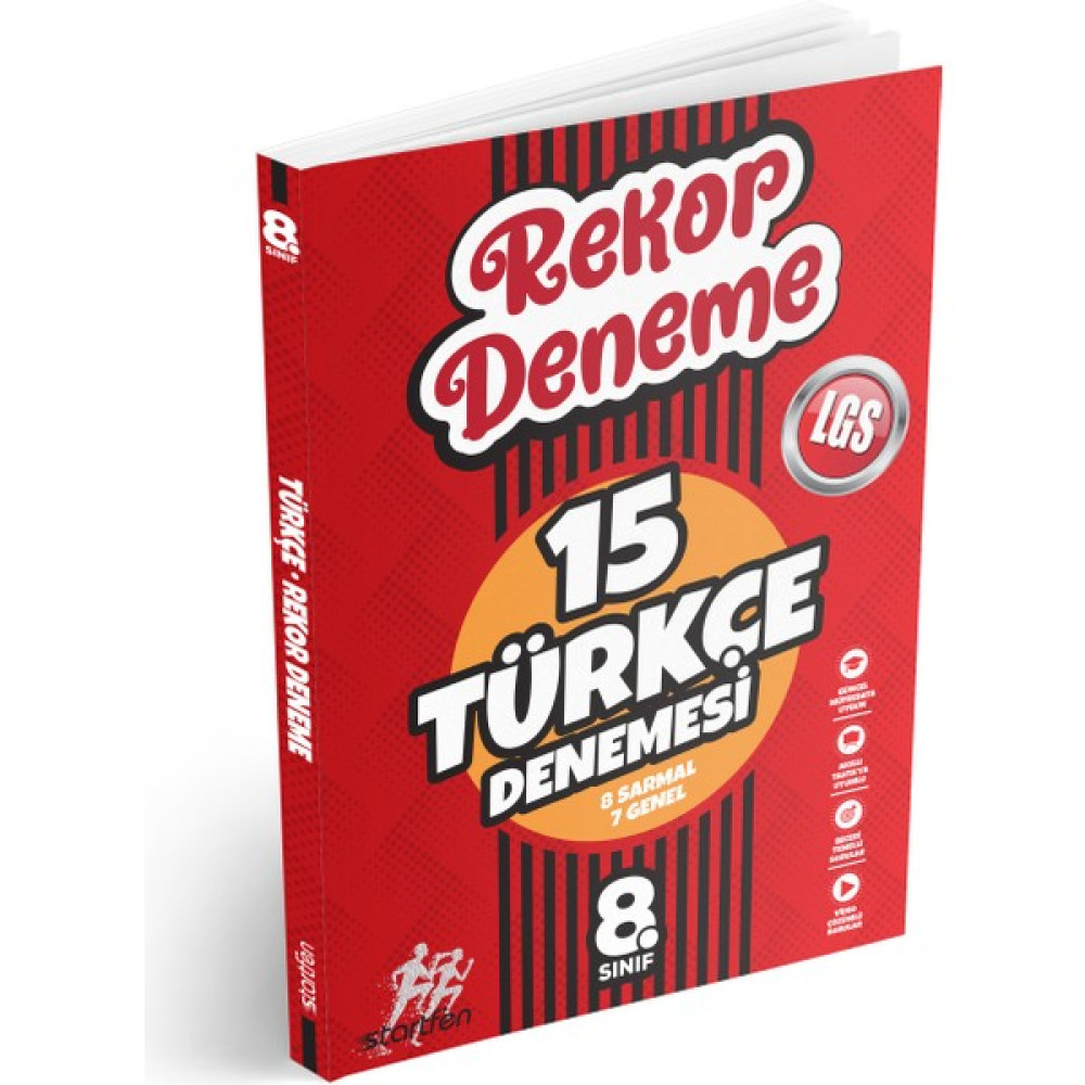 Startfen Yayınları 8. Sınıf Türkçe Rekor Deneme Kaynak Kitapları Fiyatı