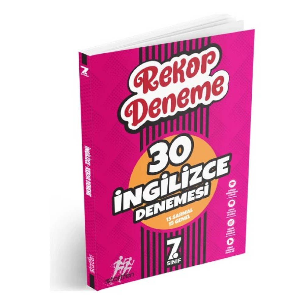 Startfen Yayınları Ingilizce Rekor Deneme Kaynak Kitapları Fiyatı