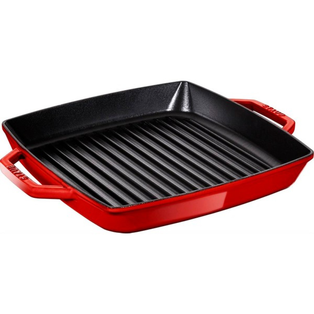 Staub La Cocotte  Döküm Demir  Izgara Tava  28 X 28 Cm Kiraz Tavalar Fiyatı