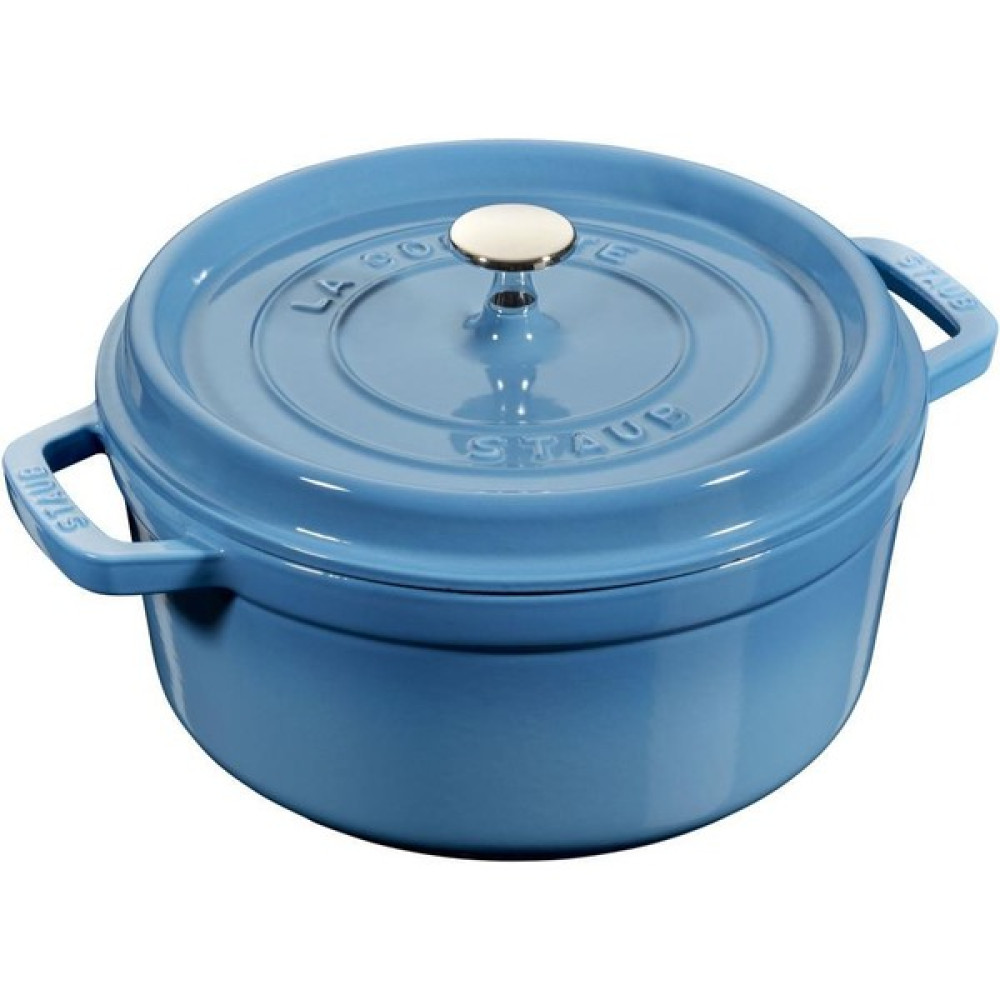Staub La Cocotte Döküm Tencere Buz Mavisi 24 cm 3.7 Litre Tencereler Fiyatı