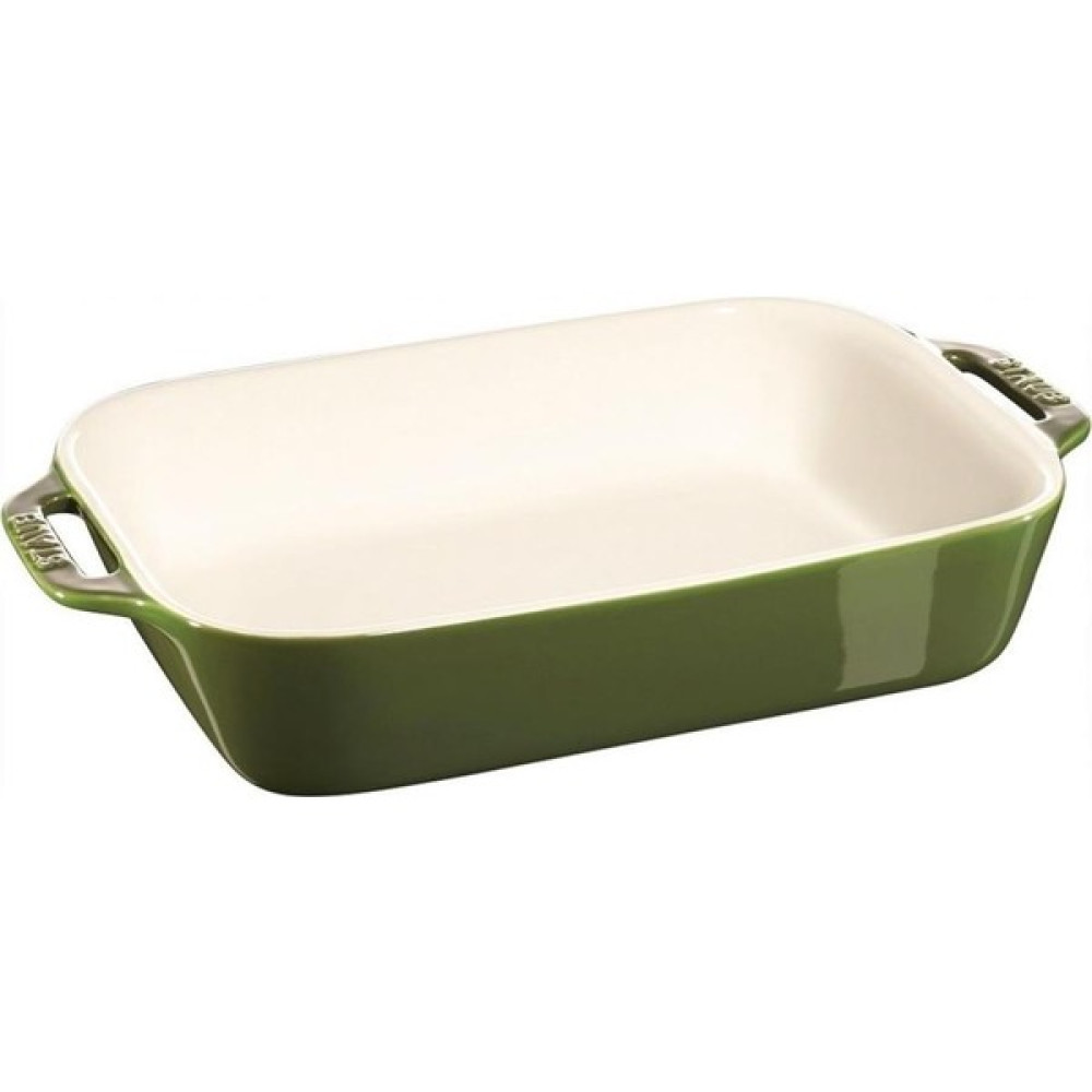 Staub Seramik Fırın Kabı Yeşil 27*20Cm Tepsiler / Fırın Kapları Fiyatı