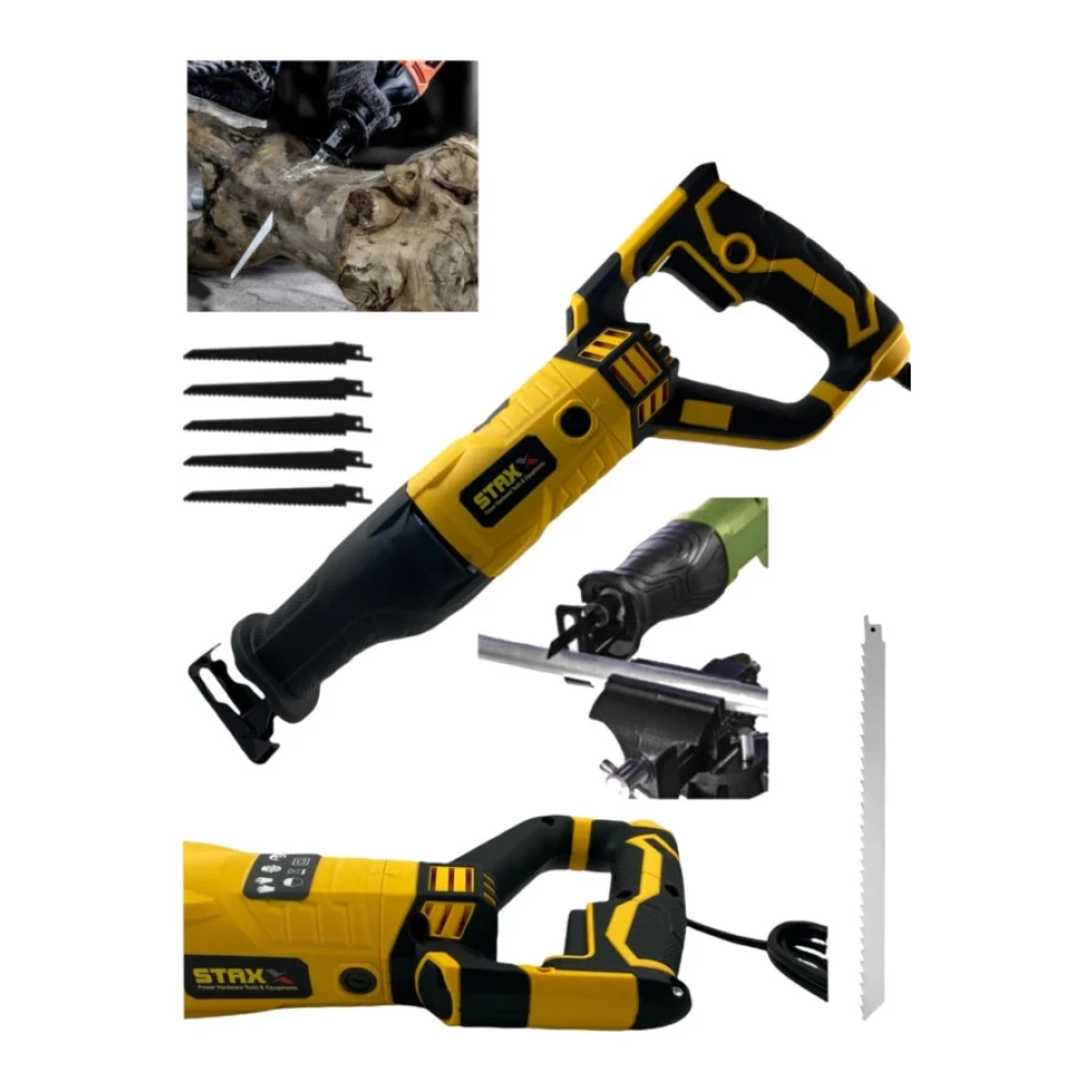 Staxx 4200 W Metal Sanzuman Tilki Kuyrugu Tugla Ahsap Kemik Kesim Makinasi Panter Testere 360'' Tilki Kuyruğu Fiyatı
