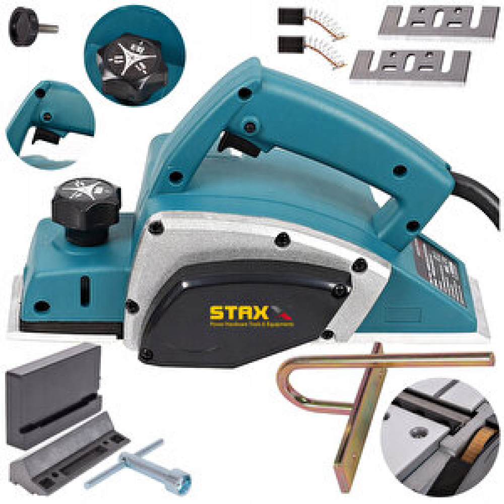 Staxx Ep82 Çift Bıçaklı Elektrikli Planya Makinesi 820w 82mm Zımparalama Makinesi Fiyatı
