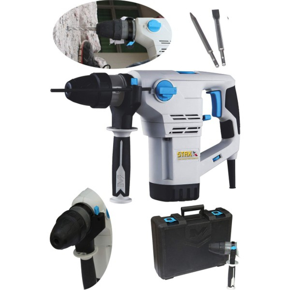 Staxx Power 6 Kademe Devir Ayarlı Sds 3 Fonksiyonlu 5.5 kg Kırıcı Delici 5.5 Joule HD3000 3000 W + Gözlük Eldiven Kırıcı Deliciler & Kırıcılar Fiyatı
