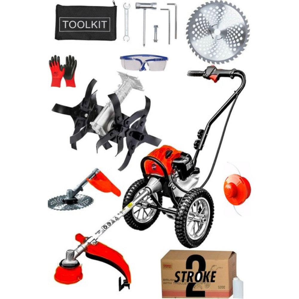 Staxx Power BT9900C 4x4 Quadron 2 Zamanlı Tekerlekli Benzinli Motorlu Çapa Makinesi Tırpan Çim Biçme Kesme Mak Bahçe Makinesi Fiyatı