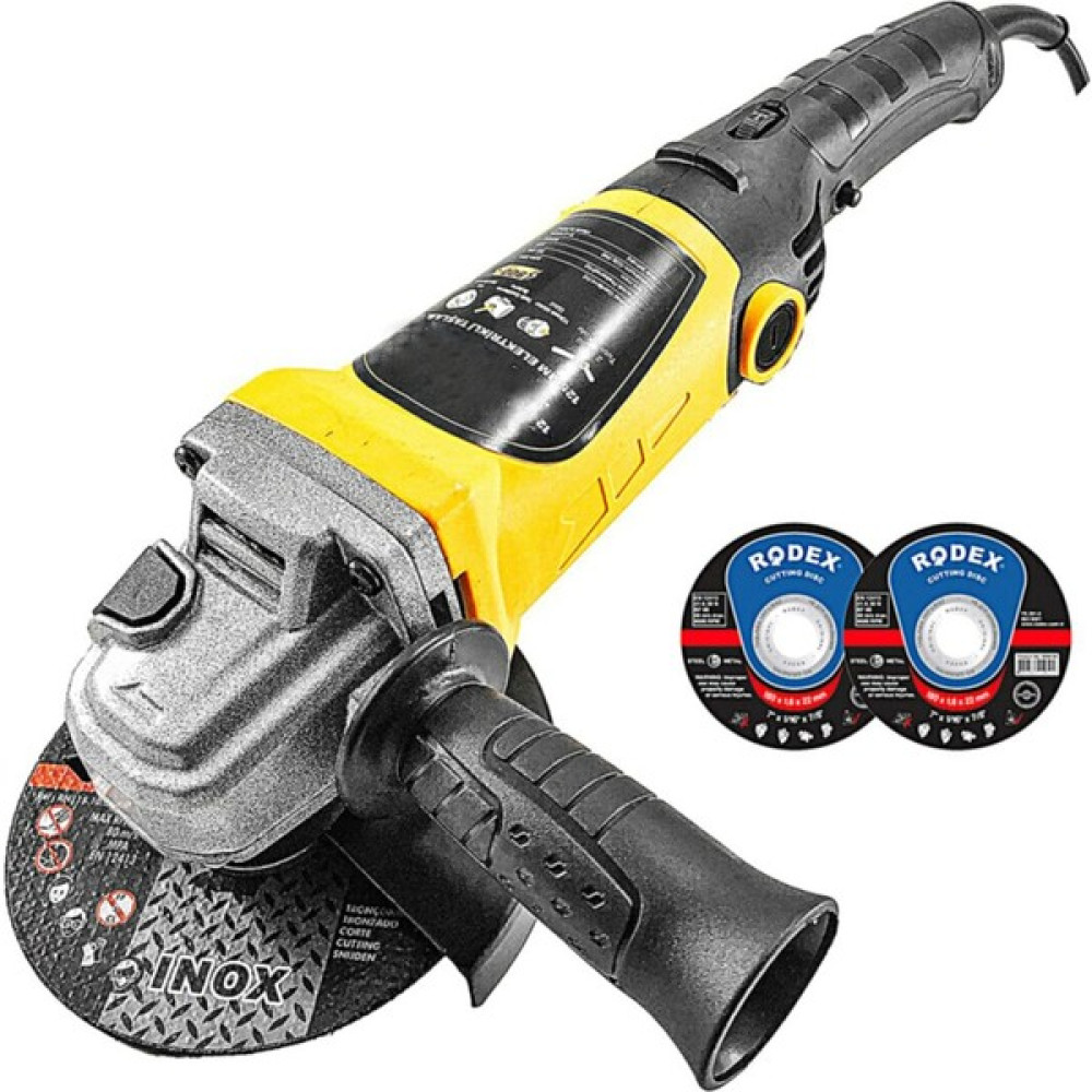 Staxx Power Devir Ayarlı Avuç Içi Spiral Taşlama Makinası 1500W 115-125 mm 2 Adet Disk Taşlama Makinesi Fiyatı