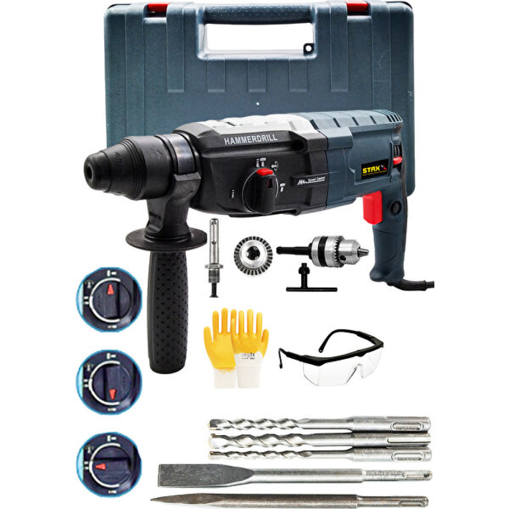 Staxx Power KD3290 Metal Dişli Şanzıman Kırıcı Delici Darbeli Matkap 2-28 mm Hılti 3.5 J 900W + Mandren Hediye Kırıcı Deliciler & Kırıcılar Fiyatı