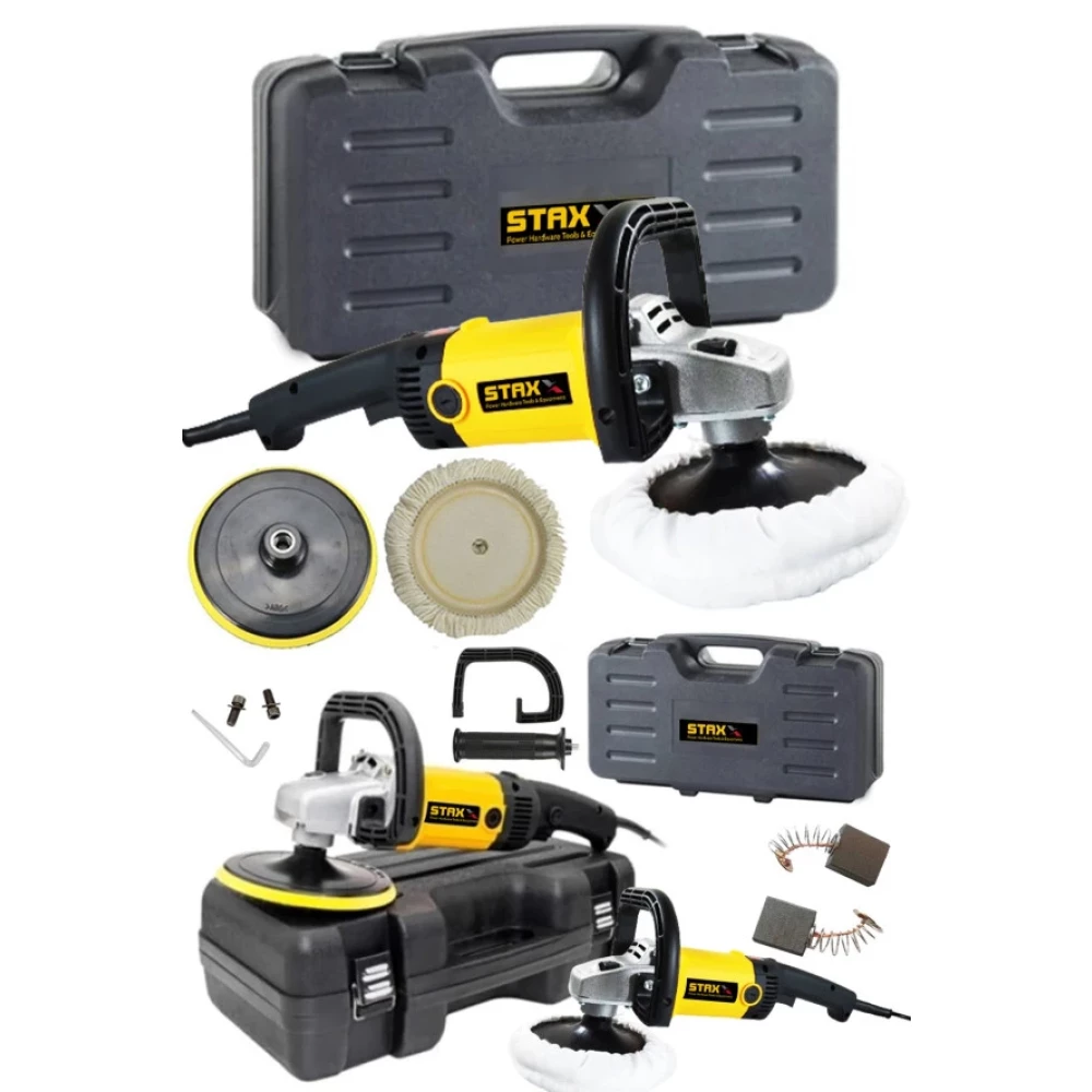 Staxx Power Pls1418 1600 W 180 Mm 6 Kademeli Cantali Polisaj Zimpara Pasta Cila Makinesi Cila / Polisaj Makinesi Fiyatı