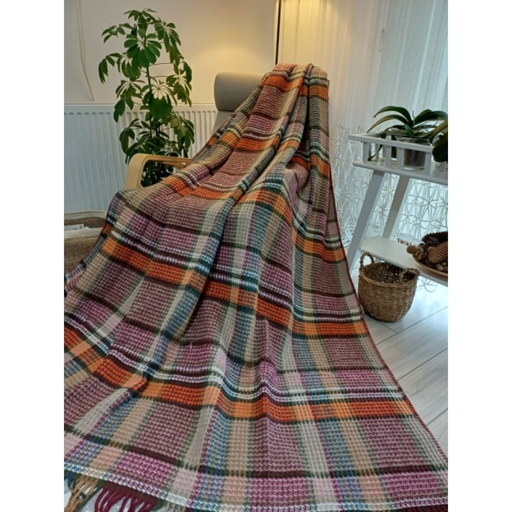 Stay With Love Skoç Battaniye Çift Kişilik 180*220CM - 180 x 220 cm - Bordo Battaniye Fiyatı