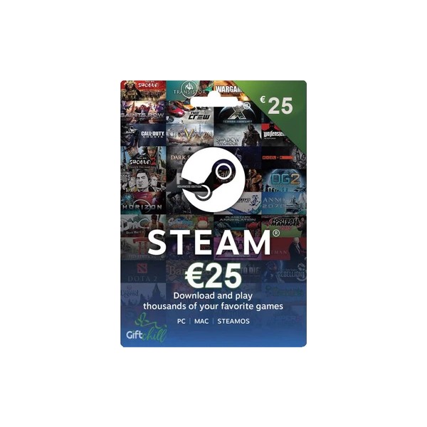 Steam Gift Card 25 Euro Diğer Fiyatı