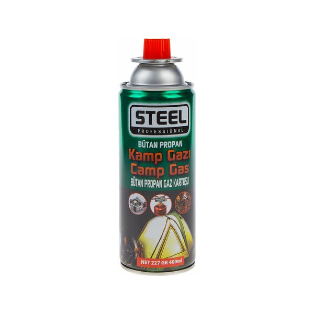 Steel Kamp Gazı 400ML CK-7153 7153 Kamp Mutfağı Fiyatı