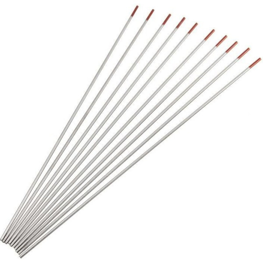 Steel Weld Kırmızı Tungsten Elektrod Argon İğnesi 2.0X175 mm - 10 Adet Kaynak Makineleri Fiyatı