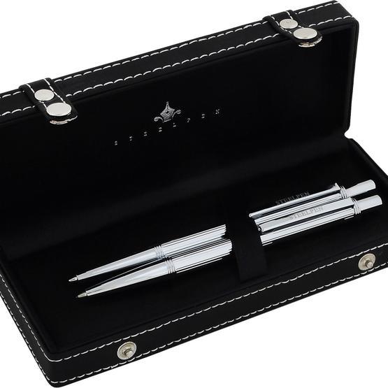 Steelpen 9001 Vision Krom Versatil-Tükenmez Kalem Seti