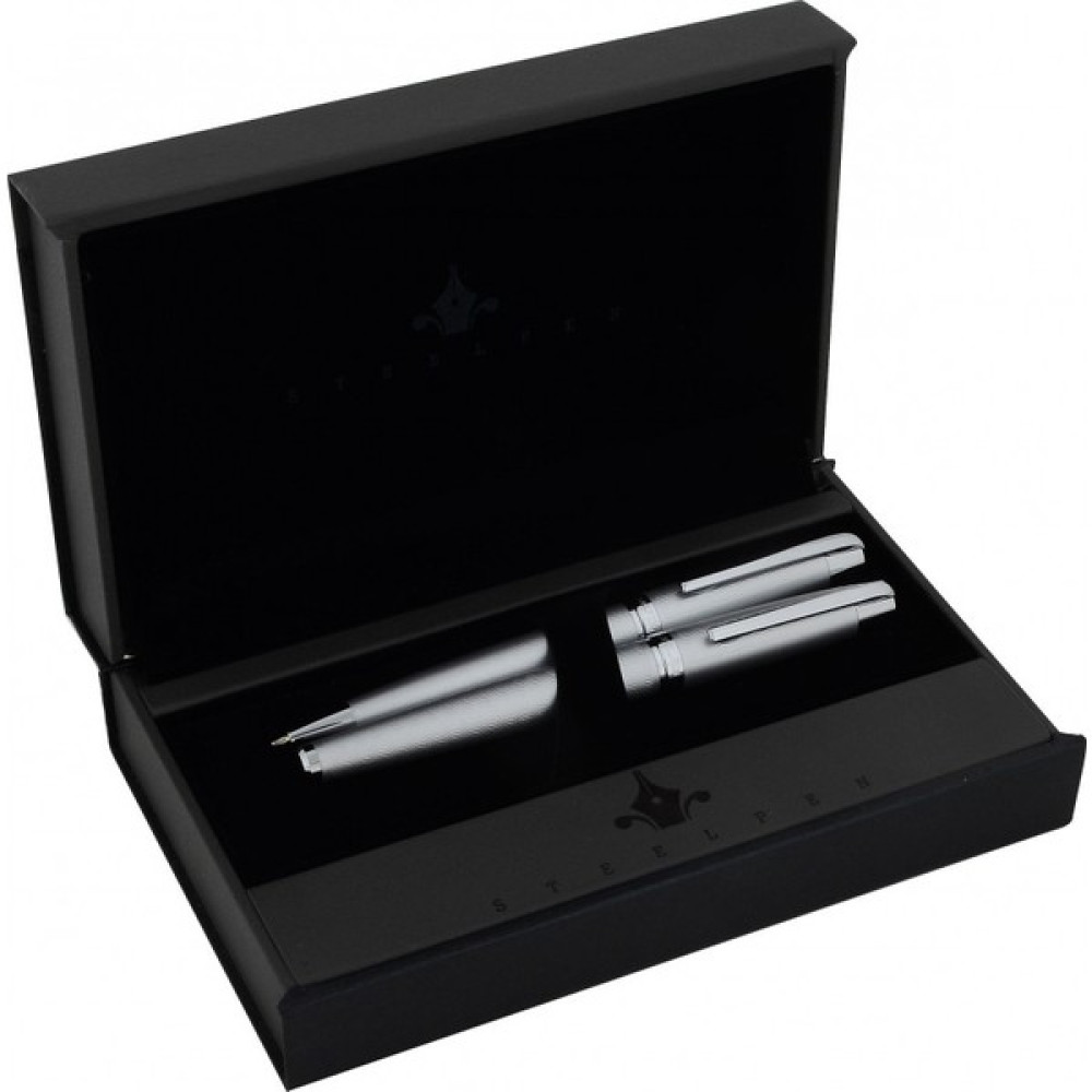 Steelpen Carens Dolma & Tükenmez Kalem Seti Mat Krom 265DT Tükenmez Kalem Fiyatı