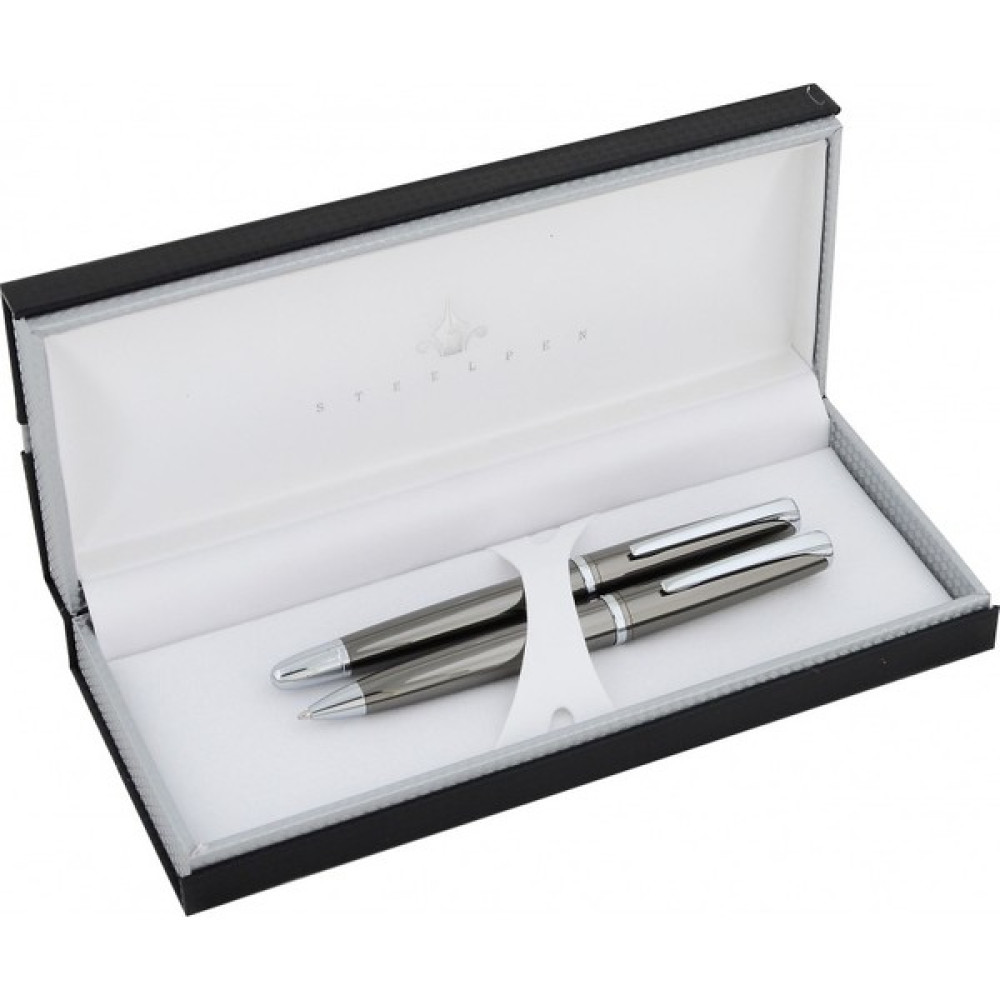 Steelpen Saturn Dolma & Tükenmez Kalem Seti Titanium 2358 Tükenmez Kalem Fiyatı