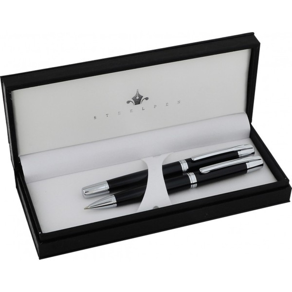 Steelpen Serra Dolma & Tükenmez Kalem Seti Siyah 800-1DT Tükenmez Kalem Fiyatı