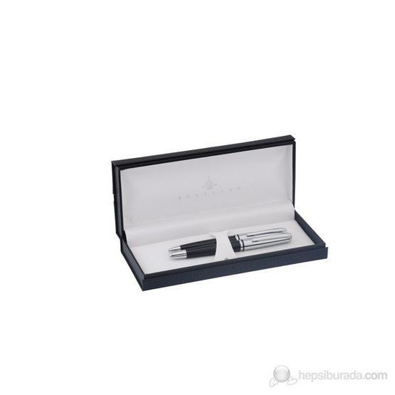 Steelpen Siyah Lake 2351 Krom Dolma Kalem ve Tükenmez