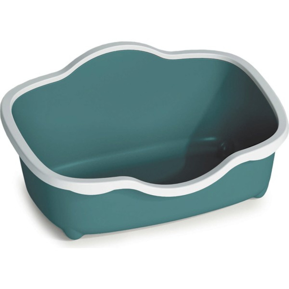 Stefanplast Tres Chic Beyaz/Yeşil Açık Kedi Tuvaleti 56x38,5x26cm Evcil Hayvan Ürünleri Fiyatı