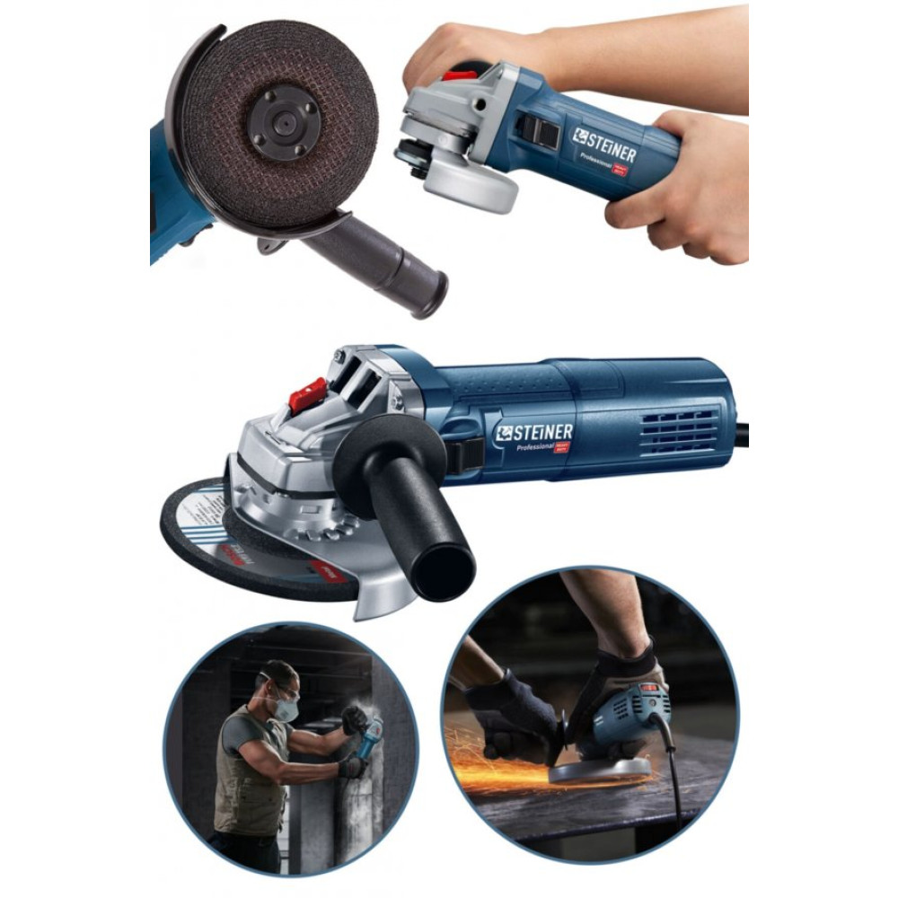 Steıner Germany Technology 2600 Watt Professional Bakir Sargili Avuc Ici Spiral Taslama Makinesi Taşlama Makinesi Fiyatı