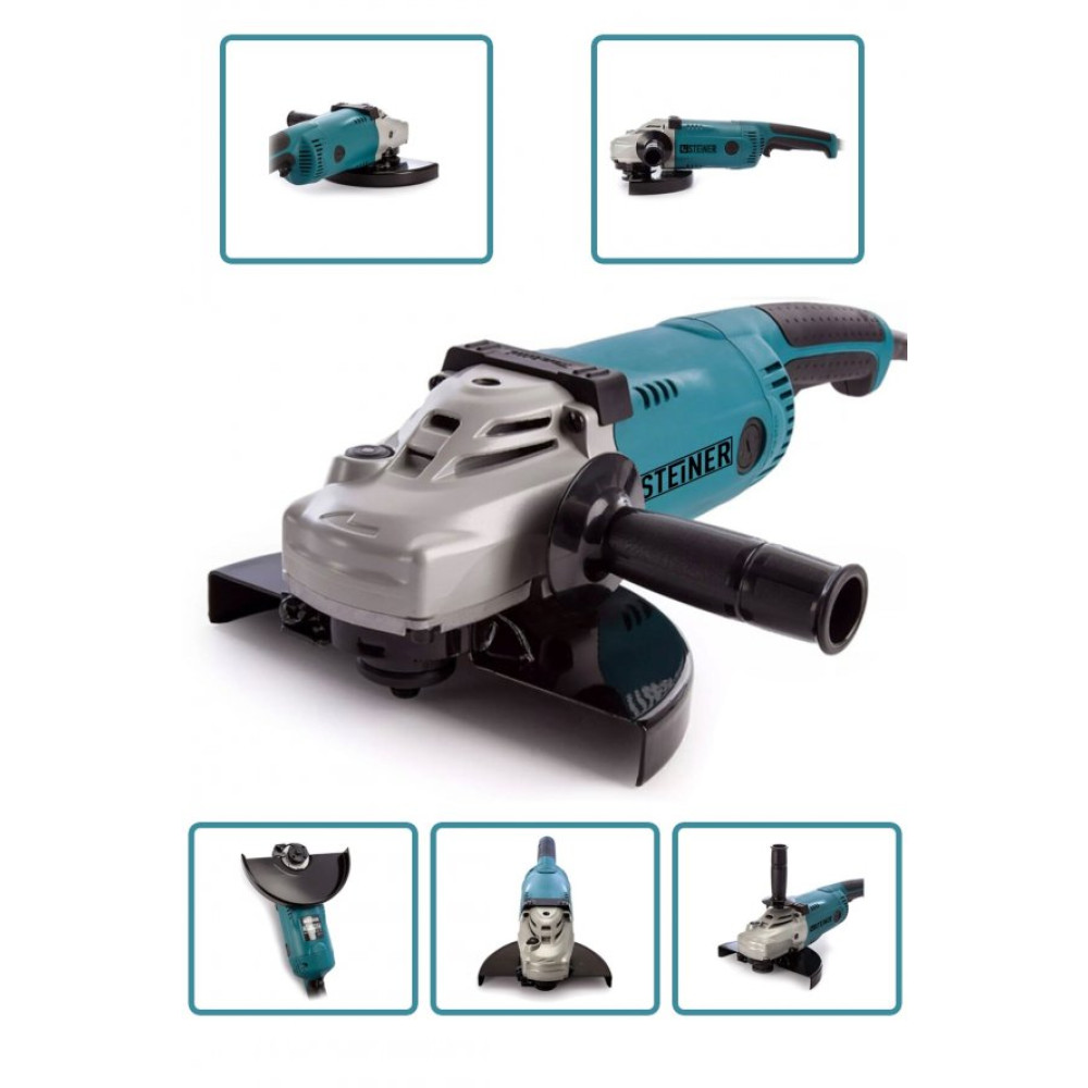 Steıner Germany Technology 3600 Watt Tam Professional Buyuk Taslama Demir Kesme Makinesi 180 Mm Taşlama Makinesi Fiyatı