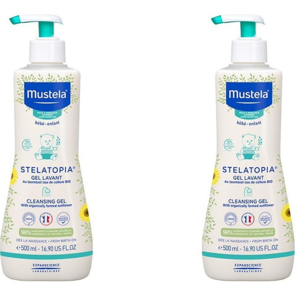 Stelatopia Gel Lavant Cleansing Gel Şampuan 500 ml x 2 Adet Bebek Şampuanı Fiyatı