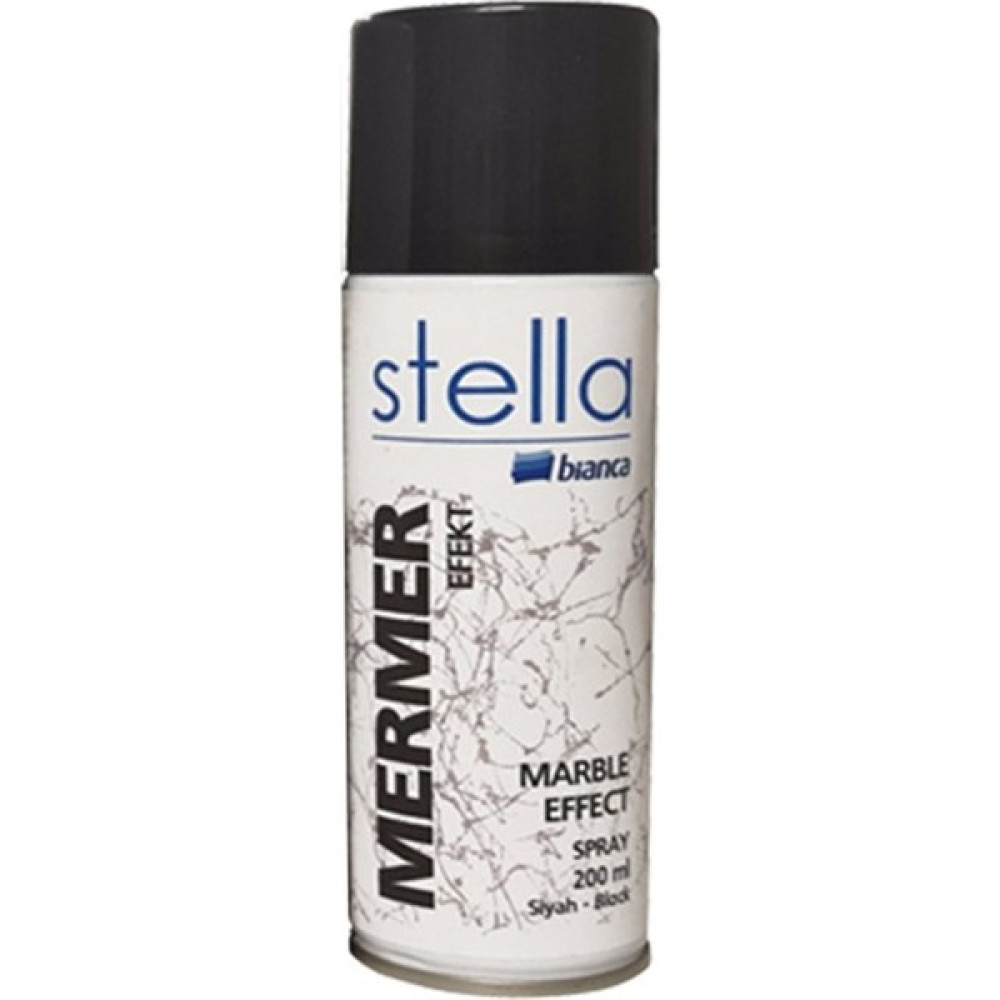Stella Bianca Mermer Efekti Sprey 200ML Beyaz - 010 - Beyaz Boya Malzemeleri Fiyatı