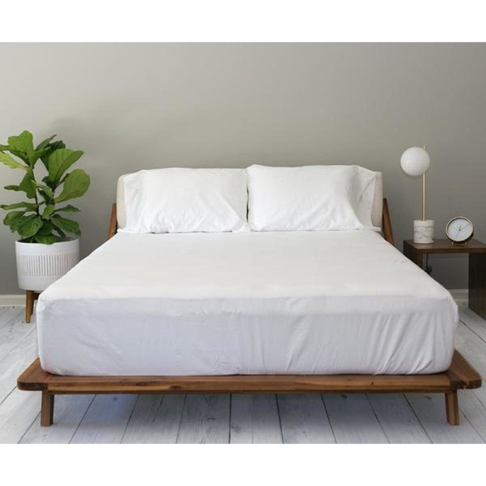 Stella Flavo Luxury Ranforce Çift Kişilik Lastikli Çarşaf Seti 180 x 200 + 30 cm Yastık Kılıflı Beyaz Çarşaf Fiyatı