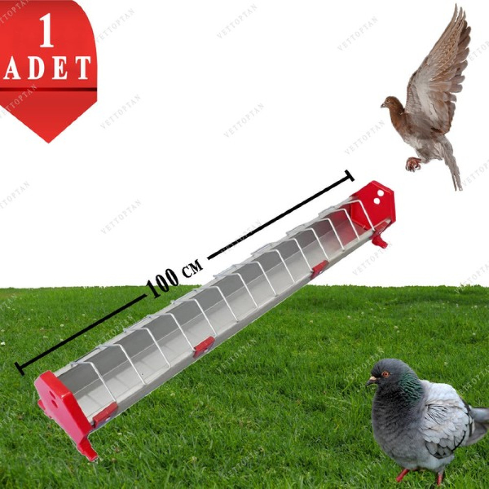 Stella Moda Güvercin Yemlikleri Metal 100 cm Yemlik Güvercin Bıldırcın Posta Şebap Taklacı Süs Güvercini Kaz Kuş - Beyaz - 1 Adet Evcil Hayvan Ürünleri Fiyatı