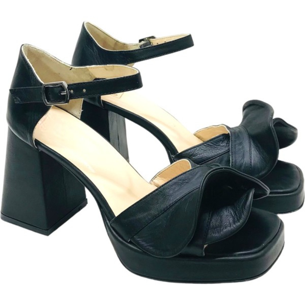 Stella Pendenza Deri Kelebek Model 9 cm Platform Topuklu Bilek Bant Tokalı Kadın Ayakkabı Topuklu Ayakkabı Fiyatı