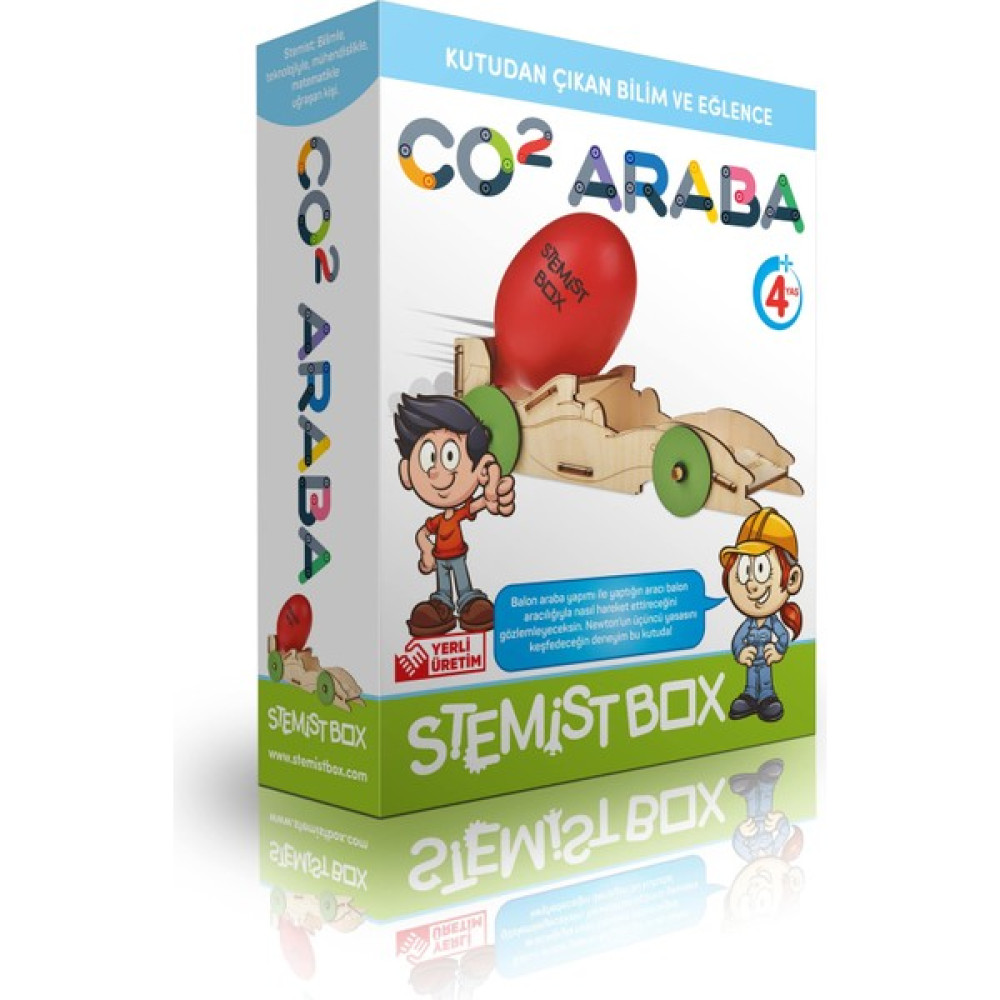 Stemist Box Co2 Araba - 1 Adet - Renkli Oyun & Hobi Fiyatı