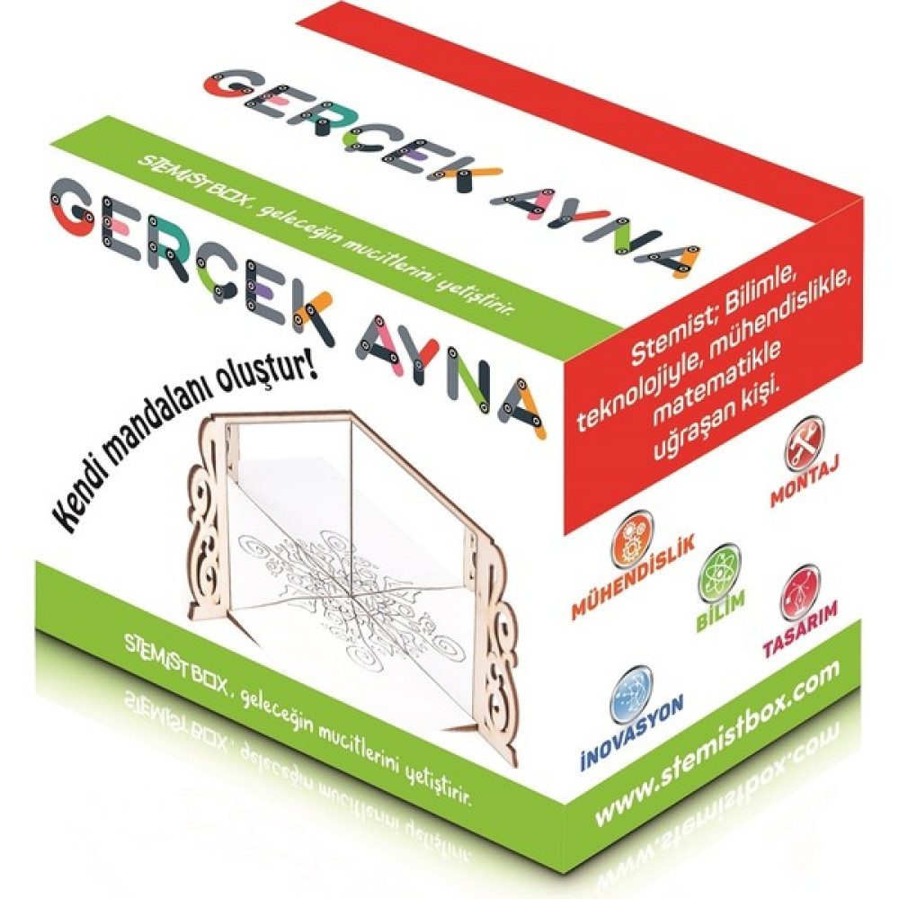 Stemist Box Gerçek Ayna - Ahşap Rengi Eğitici Oyuncak Fiyatı