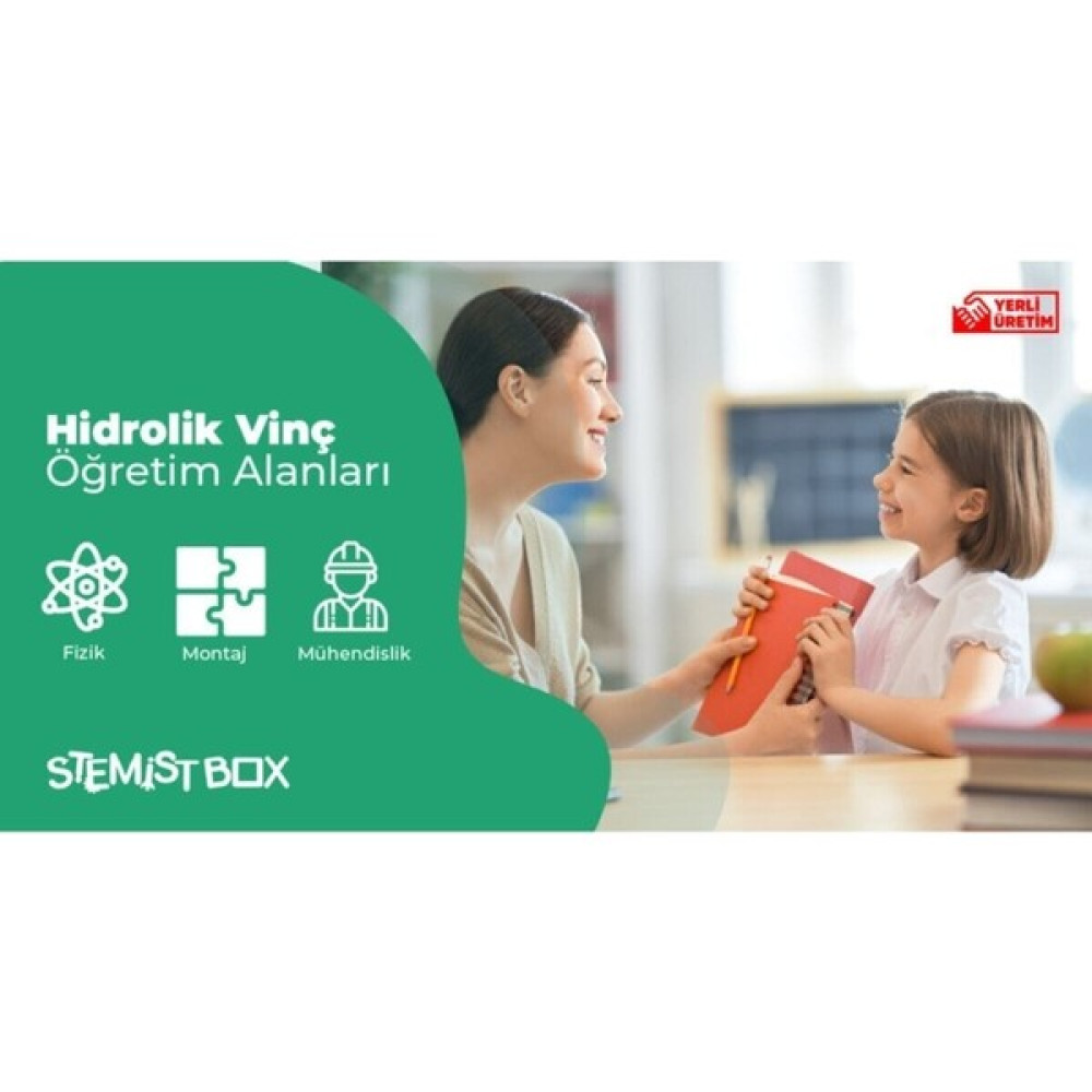 Stemist Box Hidrolik Vinç - Kahverengi - 0 Bebek Oyuncakları Fiyatı