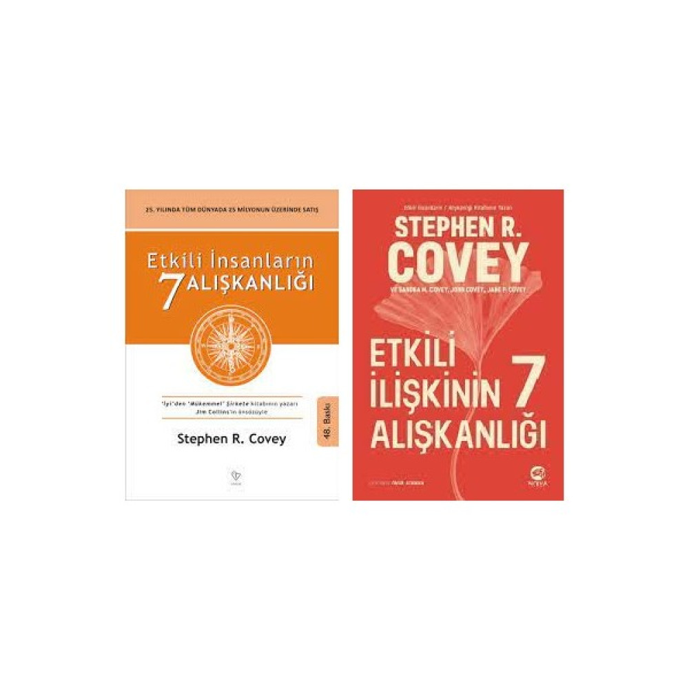 Stephen R. Covey 2 Kitap Set - Etkili Insanların - 7 Alışkanlığı - Etkili Ilişkinin 7 Alışkanlığı Kişisel Gelişim ve Psikoloji Fiyatı