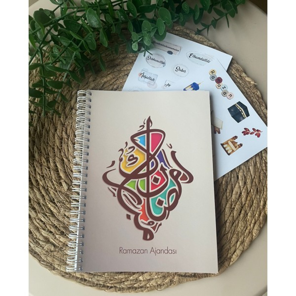 Steplanner Ramazan Ajandası Zamansız/tarihsiz ve İki Sayfa Etiket Ajanda Fiyatı