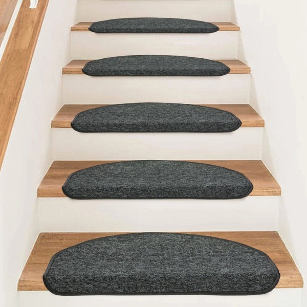 Stepmat Bukle Halıdan Basamak ve Merdiven Paspası - 25 x 65 cm - Gri Paspas Fiyatı