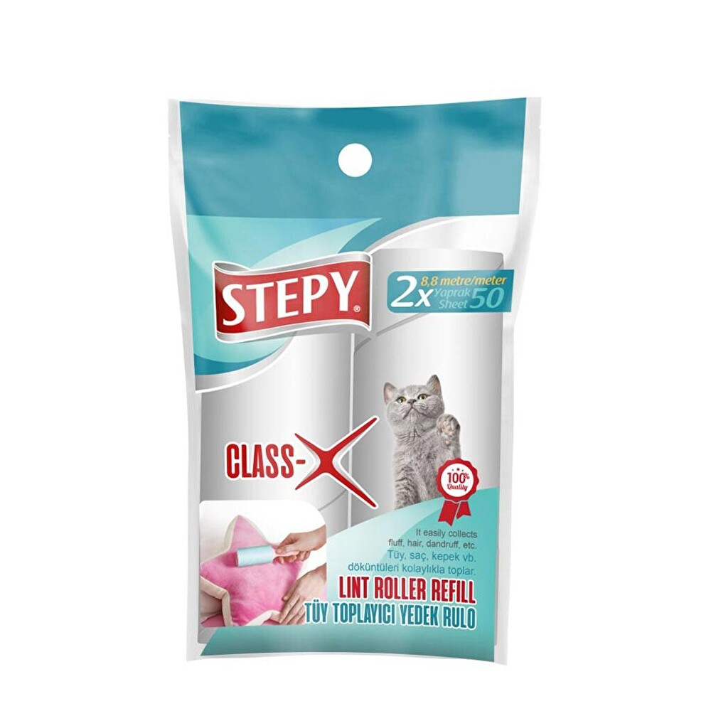 Stepy Classx Tüy Toplayıcı Yedek Rulo 50 Yaprak Temizlik Malzemeleri Fiyatı