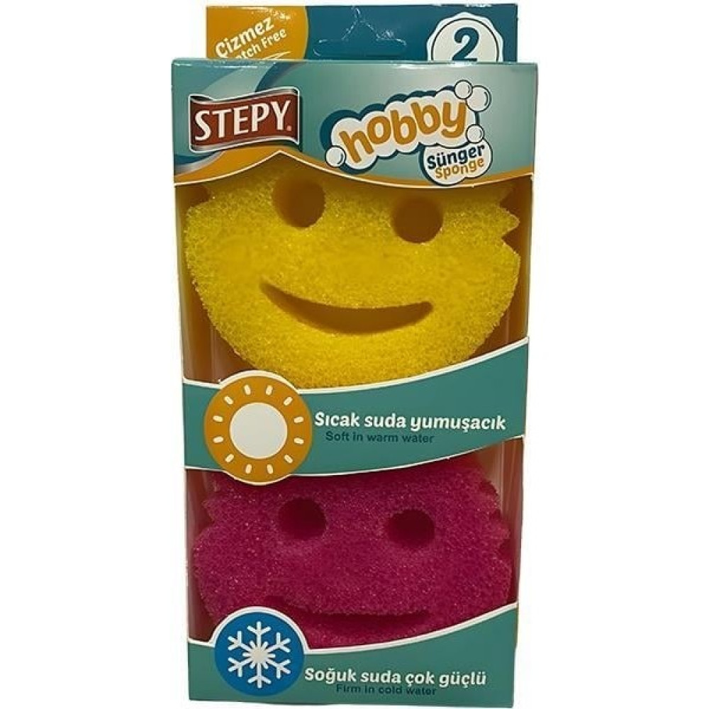 Stepy Hobby Sünger Sponge 2 Adet Diğer Fiyatı
