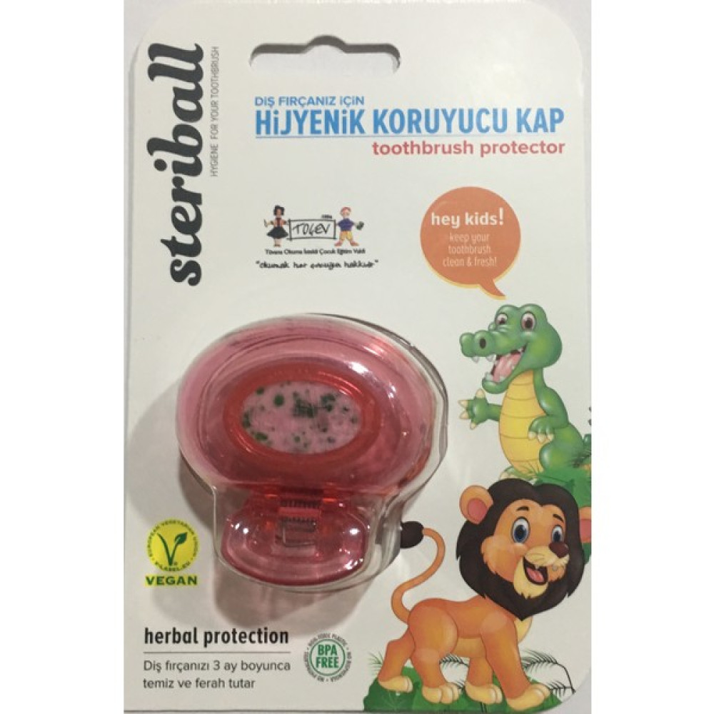 Steriball Diş Fırçası Koruma Kabı Çocuk Aslan Diş Fırçaları Fiyatı