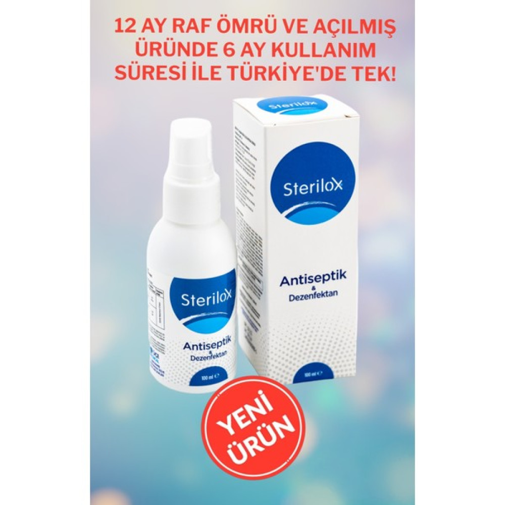 Sterilox Anti Septik & Dezenfektan 200 ml Hijyen ve Temizlik Fiyatı
