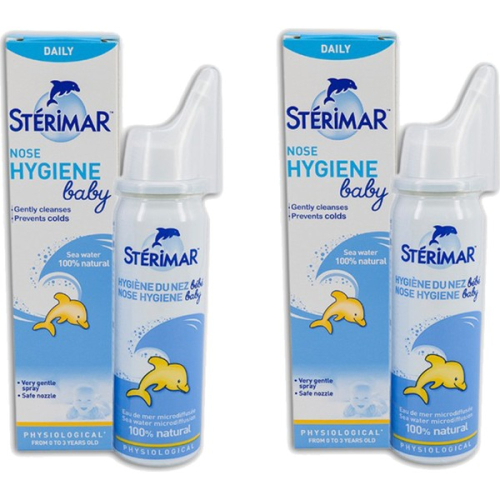 Sterimar Baby Deniz Suyu Burun Spreyi 50 ml x 2 Adet Bebek Bakım Fiyatı