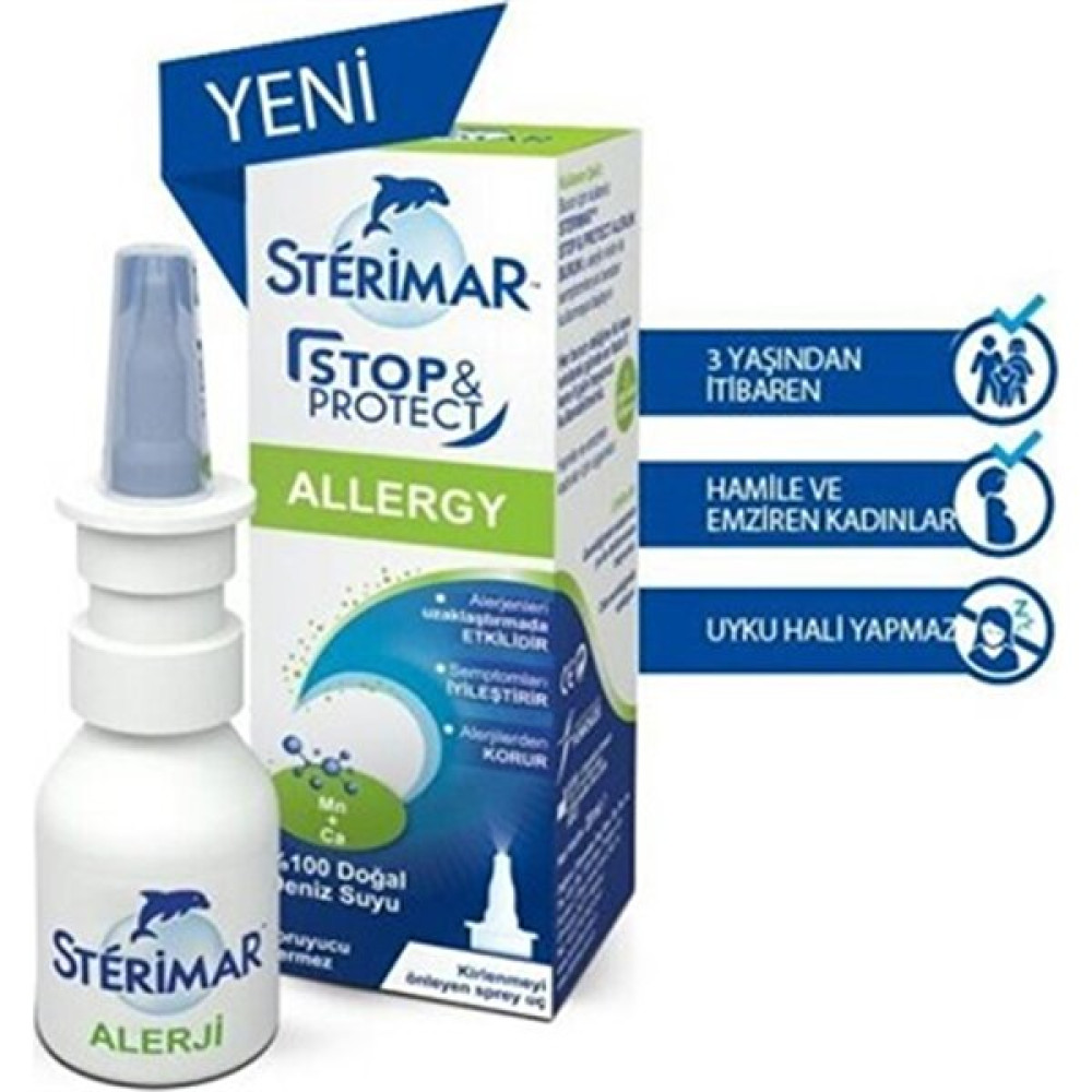 Sterimar Stop & Protect Alerji Burun Spreyi 20 ml Bebek Bakım Fiyatı