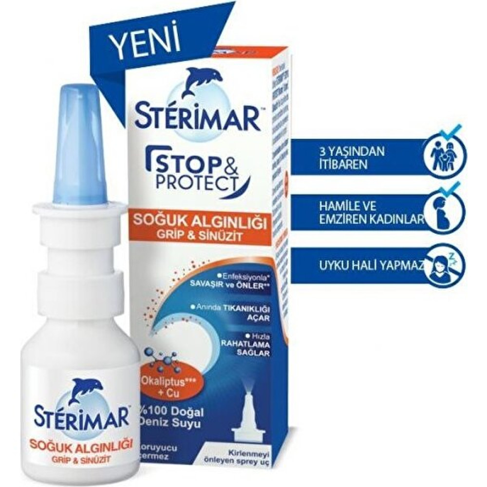 Sterimar Stop Protect Grip Sinuzit 20 ml Bebek Bakım Fiyatı