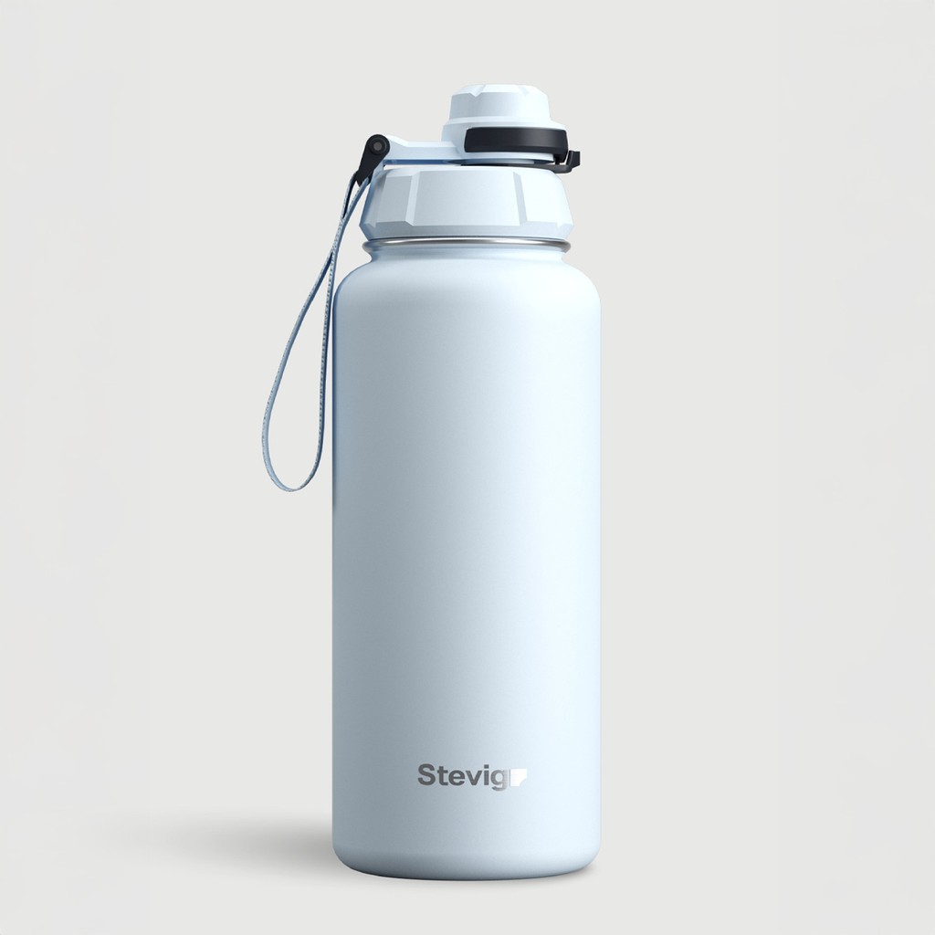 Stevig 1 Hand Leak-Proof Sızdırmaz Çelik Termos 1000 Ml Ice Melt St-216 Termos Fiyatı