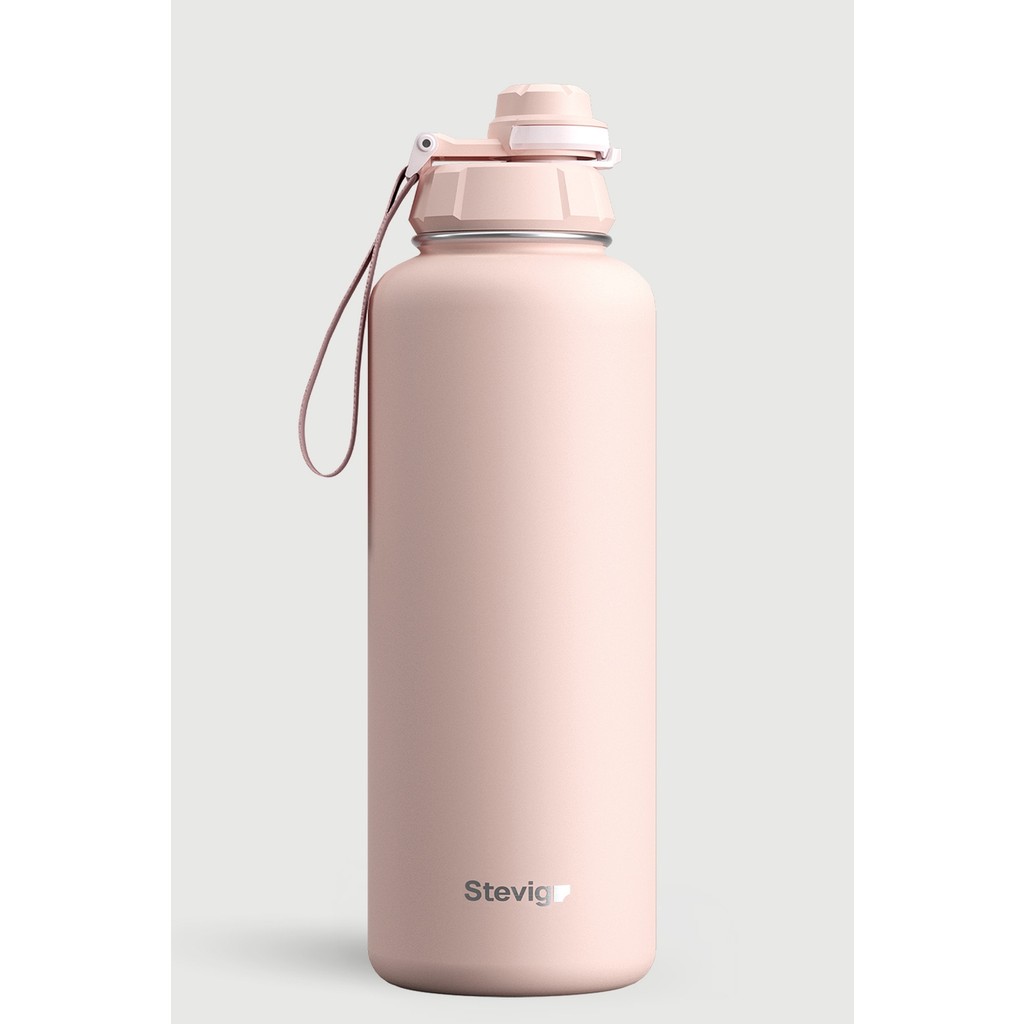 Stevig 1 Hand Leak-Proof Sızdırmaz Çelik Termos 1500 ml Icy Pink ST-255 Termos Fiyatı