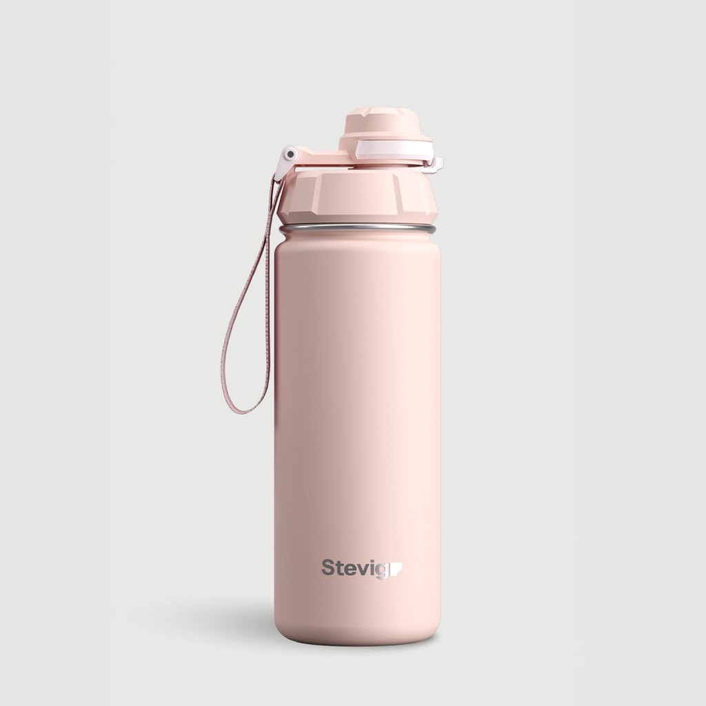 Stevig 1 Hand Leak-Proof Sızdırmaz Çelik Termos 500 Ml Icy Pınk St-222 Termos Fiyatı