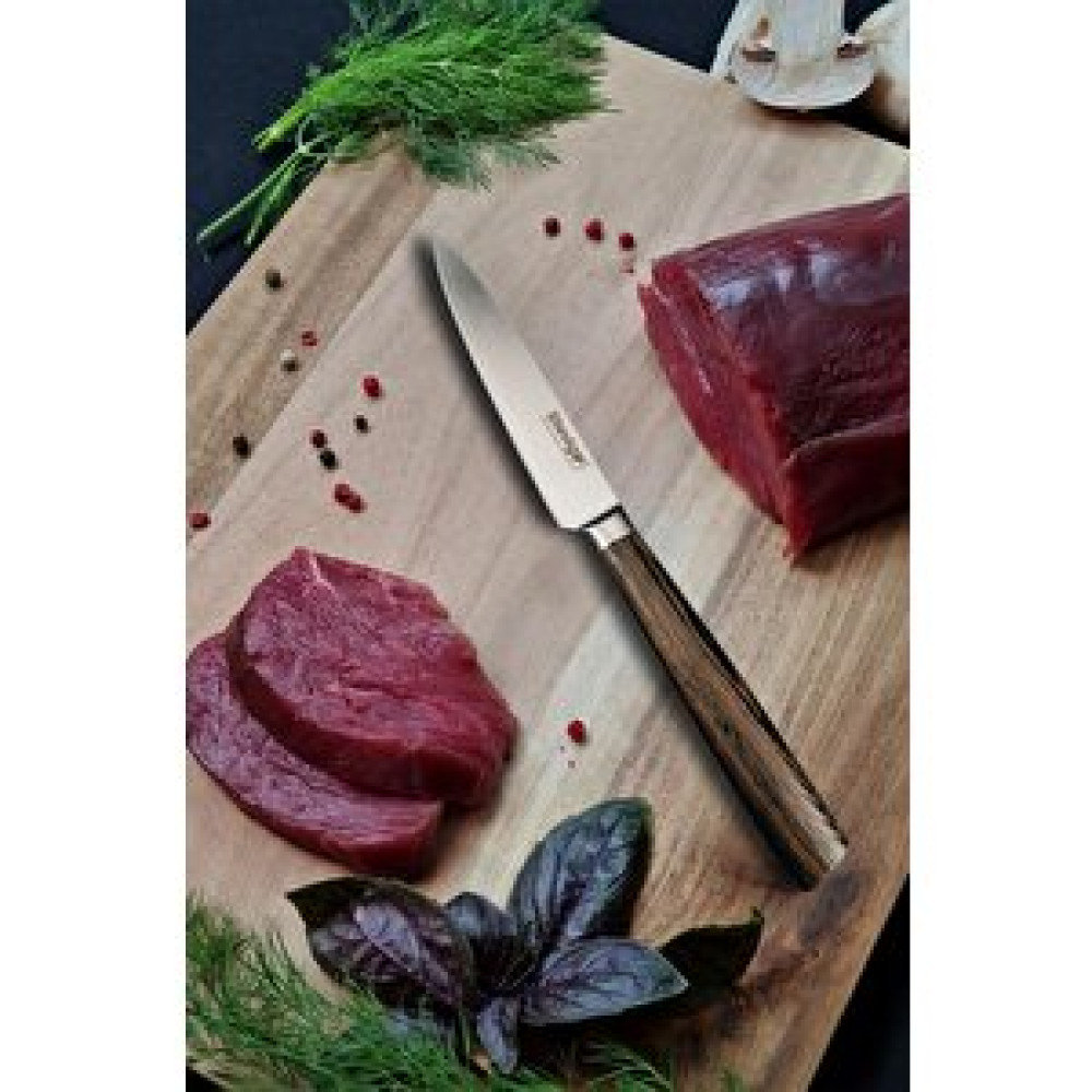 Stevig Blackwood Dövme Çelik Sebze Ve Mutfak Bıçağı Kahverengi 12 Cm St-400.020 Bıçaklar ve Bıçak Setleri Fiyatı