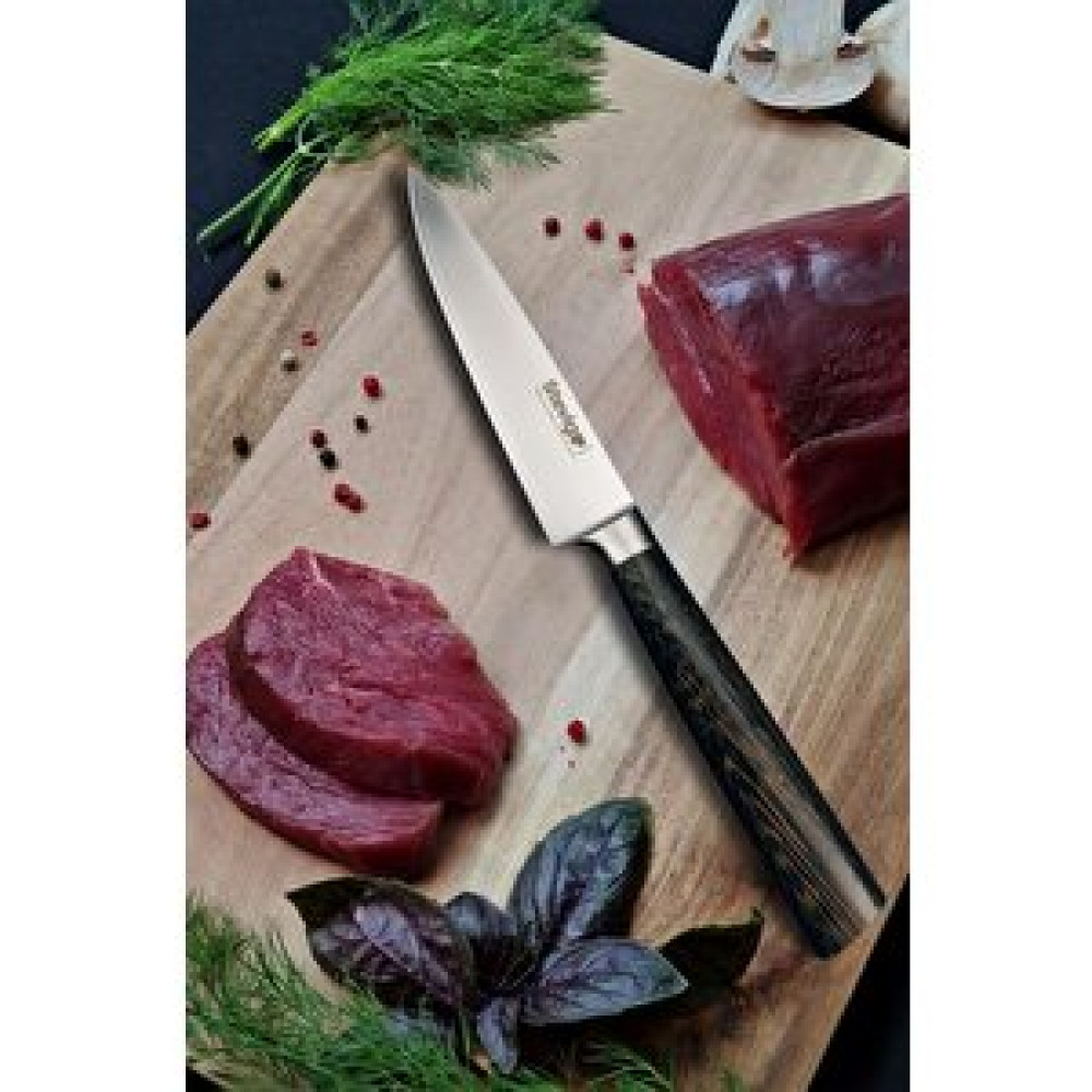 Stevig Blackwood Dövme Çelik Sebze Ve Mutfak Bıçağı Kahverengi 16 Cm St-400.021 Bıçaklar ve Bıçak Setleri Fiyatı